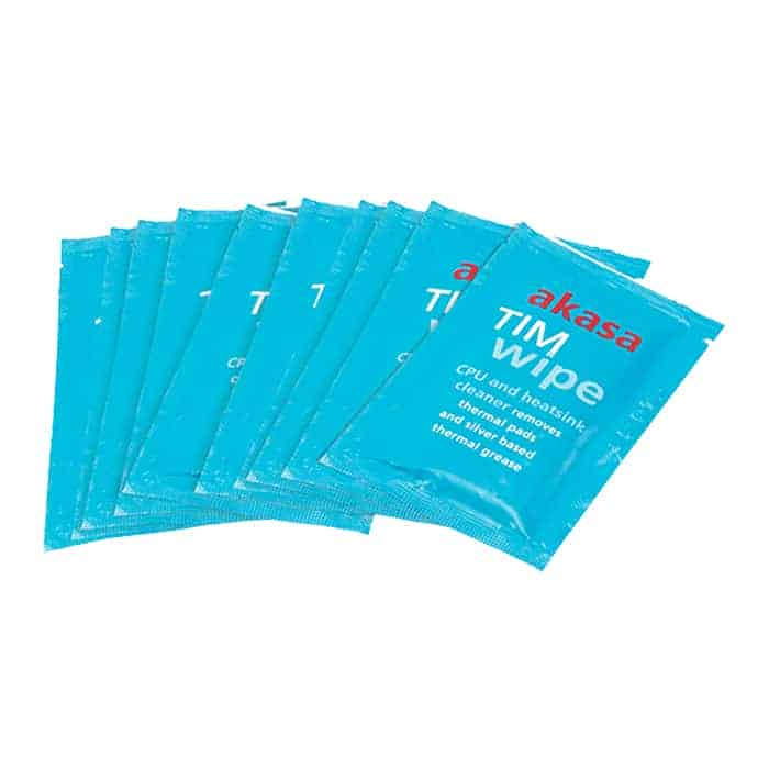 Akasa Pre-Moistened TIM Wipes